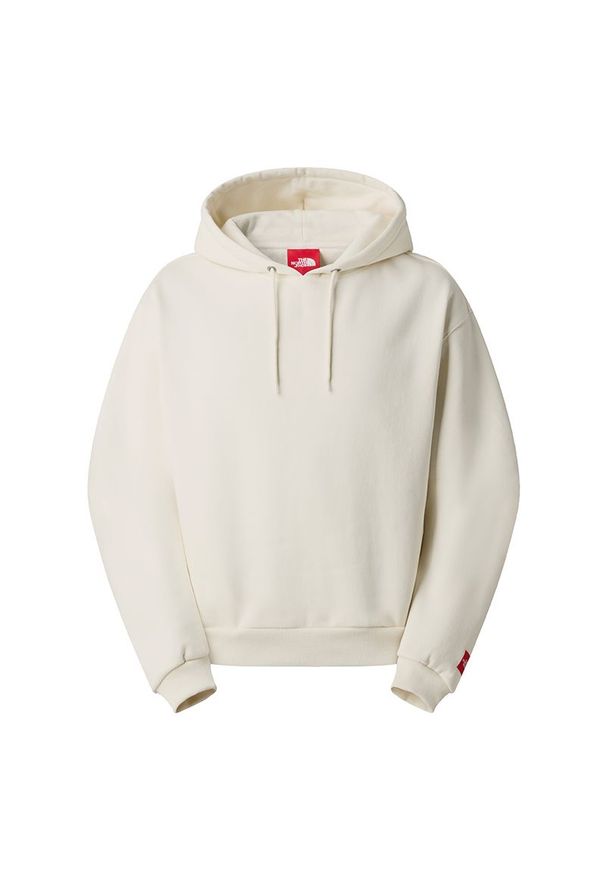 Bluza unisex The North Face Red Box 0A8EFZQLI1 - beżowa. Kolor: beżowy. Materiał: bawełna, poliester. Styl: klasyczny. Sport: wspinaczka