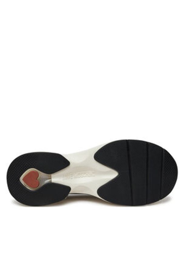 Love Moschino - LOVE MOSCHINO Sneakersy JA15416G0LIYL02A Szary. Kolor: szary. Materiał: zamsz, skóra