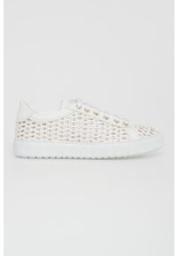 Sneakersy damskie skórzane CESARE CASADEI. Materiał: skóra #2