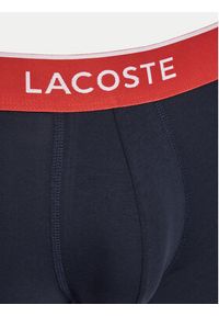 Lacoste Komplet 3 par bokserek 5H1297 Granatowy. Kolor: niebieski. Materiał: bawełna