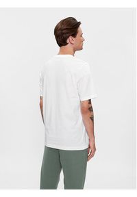 Kappa T-Shirt Cromen 303HZ70 Biały Regular Fit. Kolor: biały. Materiał: bawełna #5