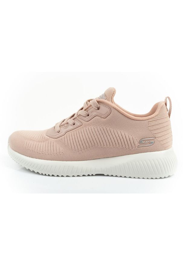 skechers - Buty sportowe damskie Skechers Bobs Squad-Tough Talk. Okazja: na co dzień. Kolor: różowy