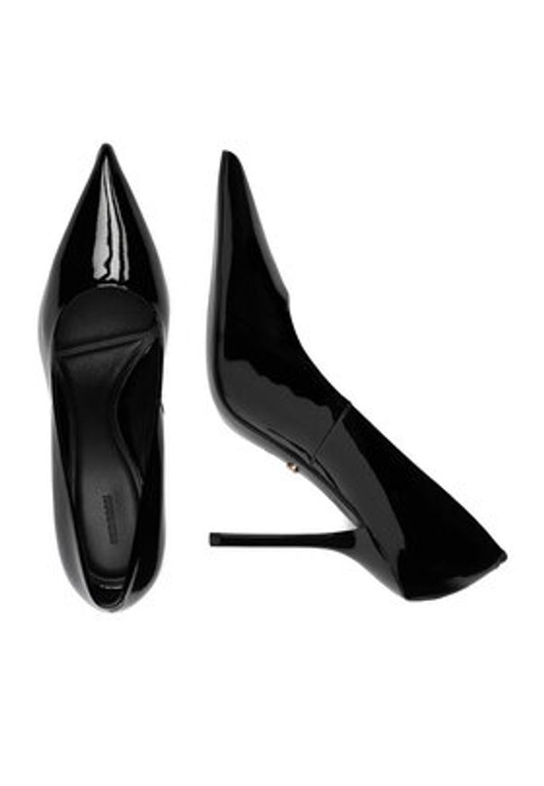 Gino Rossi Szpilki EO-HANI-V1953-111 Czarny. Kolor: czarny. Materiał: skóra, syntetyk. Obcas: na szpilce