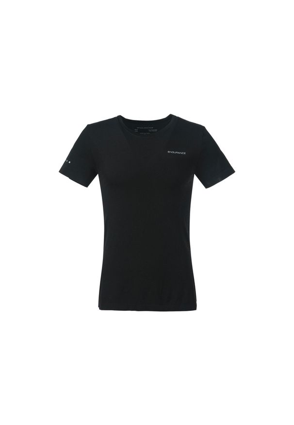 ENDURANCE - Koszulka treningowa męska Endurance Jaro Melange Seamless S/S. Kolor: szary, fioletowy, wielokolorowy. Sport: fitness