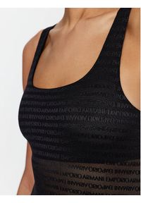 Emporio Armani Underwear Top 164775 3F204 00020 Czarny Slim Fit. Kolor: czarny. Materiał: syntetyk