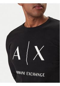 Armani Exchange T-Shirt XM002684 AF10356 UC001 Czarny Regular Fit. Kolor: czarny. Materiał: bawełna #4