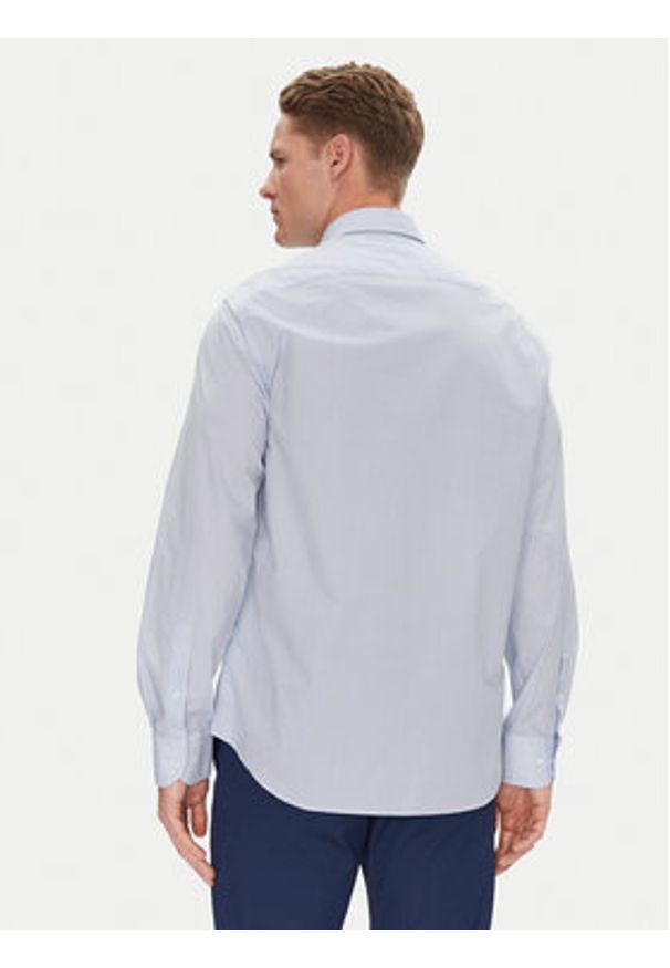 TOMMY HILFIGER - Tommy Hilfiger Koszula MW0MW38960 Niebieski Regular Fit. Kolor: niebieski. Materiał: bawełna
