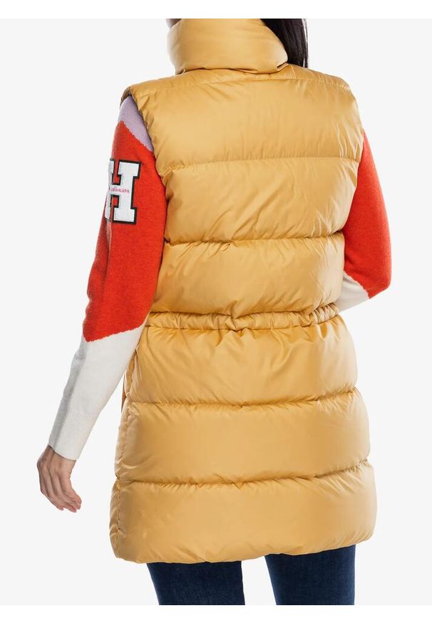 Kamizelka puchowa damska Helly Hansen Essence Down Vest. Kolor: żółty. Materiał: puch