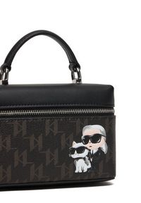 Karl Lagerfeld - KARL LAGERFELD Torebka B1W32014 Brązowy. Kolor: brązowy. Materiał: skórzane #4