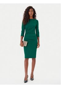 Rinascimento Sukienka koktajlowa CFC0126154003 Zielony Slim Fit. Kolor: zielony. Materiał: syntetyk. Styl: wizytowy #4