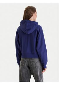 Calvin Klein Jeans Bluza Monogram LV047F208G Fioletowy Relaxed Fit. Kolor: fioletowy. Materiał: bawełna #4