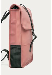 Rains - Plecak Backpack Mini. Kolor: różowy. Materiał: syntetyk, poliester, materiał. Wzór: gładki #4