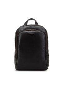 Wittchen - Męski plecak na laptopa 13”/14” skórzany zaokrąglony. Materiał: skóra. Styl: elegancki #1