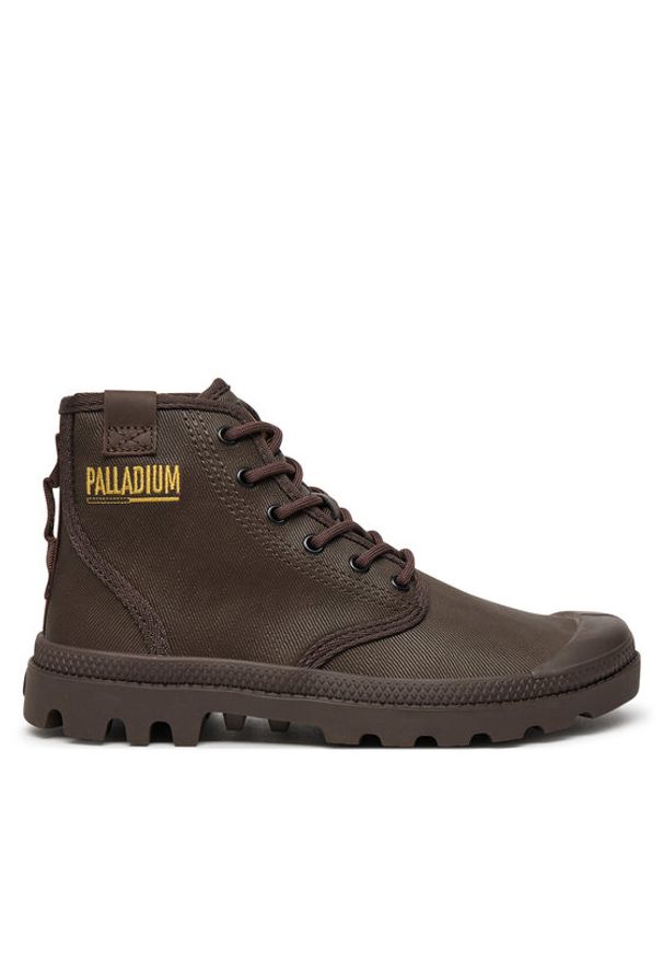 Palladium Trapery PAMPA HI COATED 74375-249-M Brązowy. Kolor: brązowy. Materiał: materiał