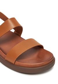 Aldo Sandały Laroisean 13966677 Brązowy. Kolor: brązowy. Materiał: skóra