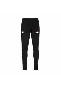 Kappa - Spodnie treningowe dla dzieci Metz Abunszip Pro 8 2024/25. Kolor: czarny. Sport: piłka nożna