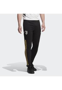 Spodnie do piłki nożnej męskie Adidas Juventus Condivo 22 Training Pants. Kolor: wielokolorowy, czarny, biały. Materiał: materiał