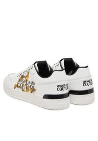 Versace Jeans Couture Sneakersy 79YA3SJ5 ZPB42 Biały. Kolor: biały. Materiał: skóra #4