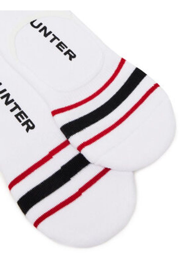 Hunter Zestaw 3 par stopek unisex AS_HUNTER_03S_SS25 (3-PACK) Biały. Kolor: biały. Materiał: materiał, bawełna
