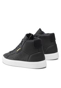 Adidas - adidas Buty Sleek Mid W EE4727 Czarny. Kolor: czarny. Materiał: skóra #9