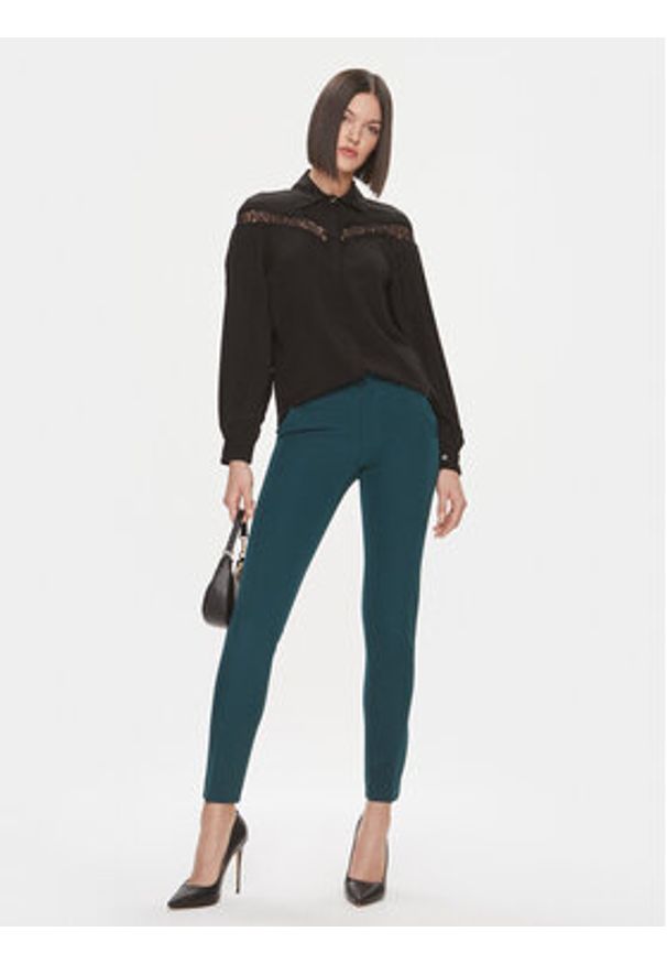 Liu Jo Koszula MF3137 T9121 Czarny Relaxed Fit. Kolor: czarny. Materiał: syntetyk