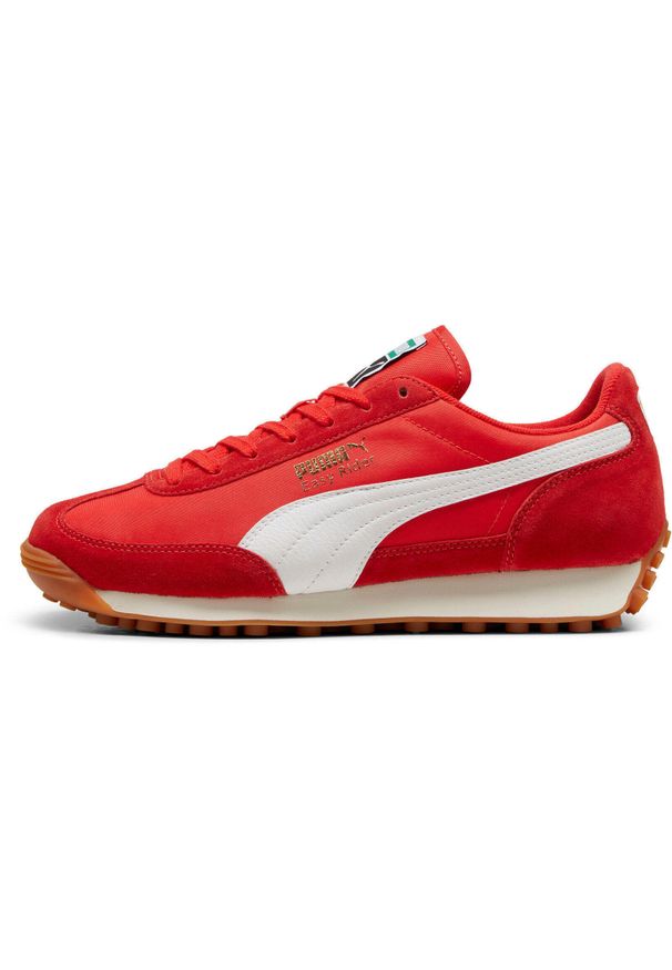 Adidasy Puma Easy Rider Vintage, Dla obu płci. Kolor: biały, czerwony, wielokolorowy. Materiał: syntetyk, materiał. Szerokość cholewki: normalna. Sport: turystyka piesza