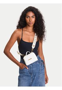Love Moschino - LOVE MOSCHINO Torebka JC4279PP0MKI0100 Biały. Kolor: biały. Materiał: skórzane