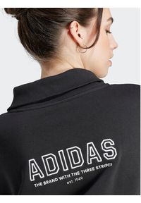 Adidas - adidas Bluza IR8379 Czarny Oversize. Kolor: czarny. Materiał: bawełna #4