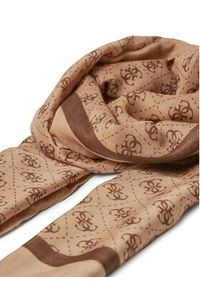 Guess Szal AW5341 POL03 Brązowy. Kolor: brązowy. Materiał: poliester, materiał