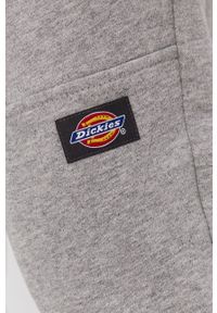 Dickies Spodnie męskie kolor szary gładkie. Kolor: szary. Materiał: dzianina. Wzór: gładki #4