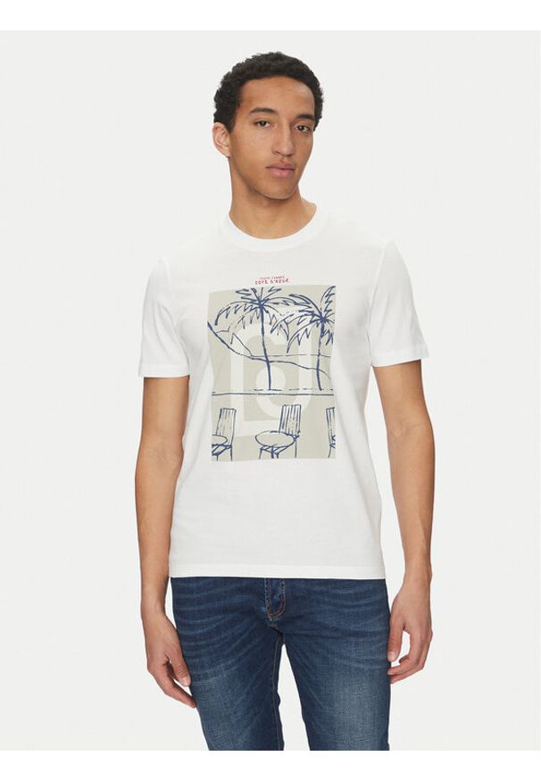 Liu Jo T-Shirt QA5189 J4924 Biały Regular Fit. Kolor: biały. Materiał: bawełna