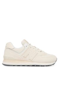 New Balance Sneakersy WL574RBL Écru. Materiał: zamsz, skóra. Model: New Balance 574