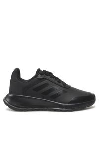 Adidas - adidas Sneakersy Tensaur Run Shoes GZ3426 Czarny. Kolor: czarny. Materiał: skóra. Sport: bieganie