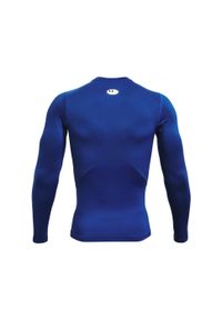 Koszulka fitness męska Under Armour Ua Hg Armour Comp LS z długim rękawem. Kolor: niebieski. Długość rękawa: długi rękaw. Długość: długie. Sport: fitness