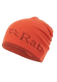 Czapka dzianinowa Rab Wearya Beanie dwustronna. Kolor: czerwony. Materiał: dzianina
