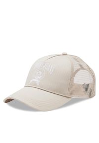 Czapka z daszkiem Tommy Jeans. Kolor: beżowy #1