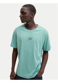 Jack & Jones T-Shirt Corp Graphic 12268415 Turkusowy Regular Fit. Kolor: turkusowy. Materiał: bawełna #5