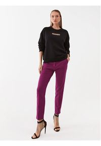 Pinko Spodnie materiałowe Bello 100155 A15M Różowy Regular Fit. Kolor: różowy. Materiał: materiał, wiskoza #4