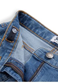 bonprix - Wygodne dżinsy rozszerzane, mid waist, z wygodnym pasem. Kolor: niebieski #2