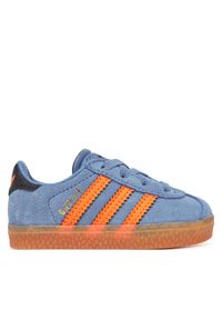Adidas - adidas Sneakersy Gazelle Comfort Closure JP7134 Niebieski. Kolor: niebieski. Materiał: zamsz, skóra. Model: Adidas Gazelle