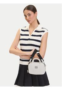 Tommy Jeans Torebka Tjw American Cool Trunk AW0AW17294 Biały. Kolor: biały. Materiał: skórzane #6