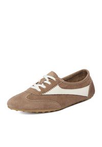 Gino Rossi - GINO ROSSI Sneakersy EO-V2313-05 Brązowy. Kolor: brązowy. Materiał: zamsz, skóra #2