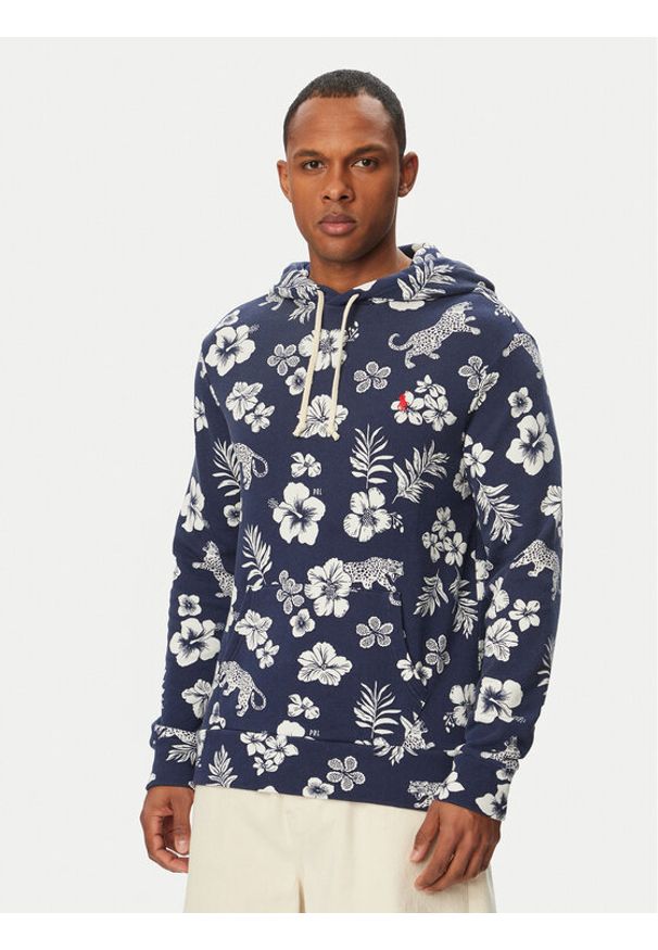 Polo Ralph Lauren Bluza 710B20819001 Granatowy Regular Fit. Typ kołnierza: polo. Kolor: niebieski. Materiał: bawełna