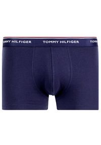 TOMMY HILFIGER - Tommy Hilfiger Komplet 3 par bokserek 3P Trunk 1U87903842 Granatowy. Kolor: niebieski. Materiał: bawełna #5