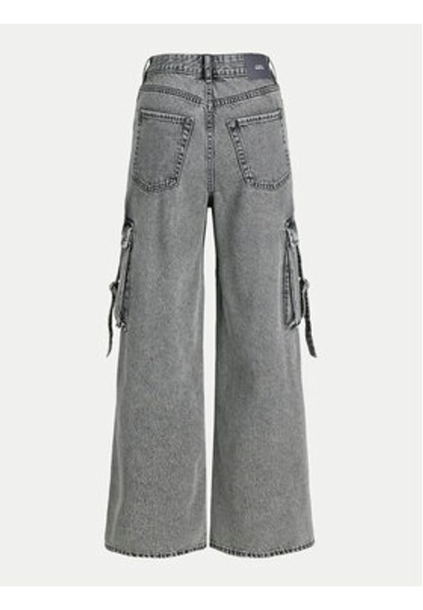 JJXX Jeansy Tokyo 12267831 Szary Wide Leg. Kolor: szary