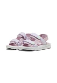 Puma - Dziecięce sandały PUMA Evolve PUMA. Kolor: fioletowy. Materiał: tkanina