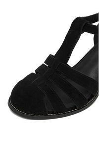 Lasocki Sandały CEO-25F531-3 Czarny. Kolor: czarny. Materiał: zamsz, skóra #5