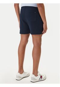 Tommy Jeans Szorty sportowe Signature DM0DM23017 Granatowy Regular Fit. Kolor: niebieski. Materiał: bawełna. Styl: sportowy #2