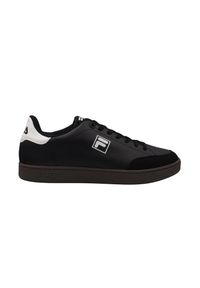Fila - Męskie Buty Sportowe Courtbay. Kolor: czarny