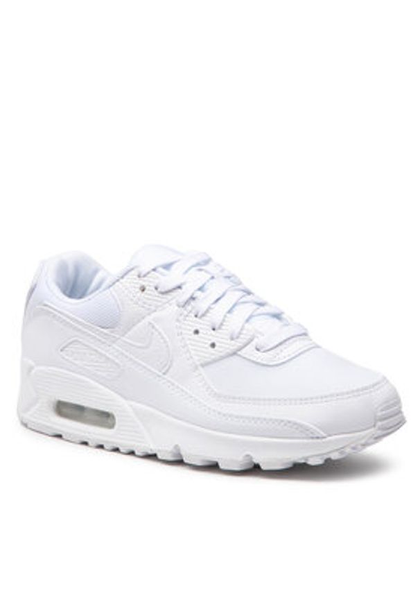 Nike Sneakersy Air Max 90 DH8010 100 Biały. Kolor: biały. Materiał: skóra. Model: Nike Air Max, Nike Air Max 90